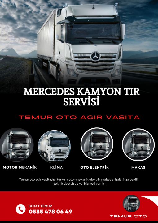 Temur Oto Mercedes Ağır Vasıta Servisi