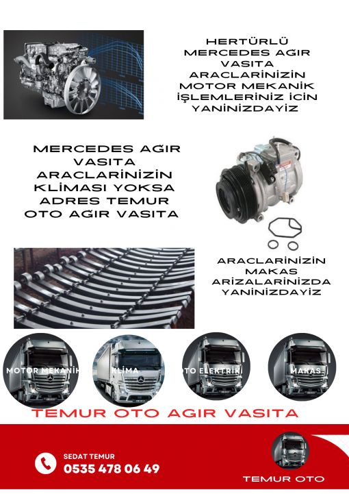 İkitelli Mercedes Ağır Vasıta Servisi 
